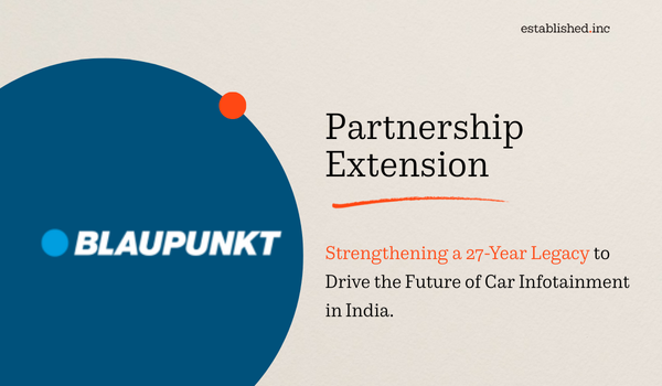Blaupunkt Extends Brand Partnership for Car infotainment & Car Accessories with BPIN Pvt. Ltd. for additional 15 years. (Clone)